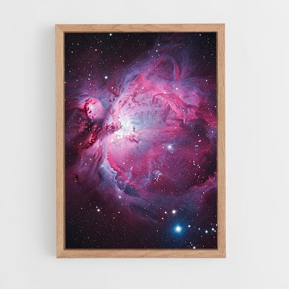 Poster Nebulae Mystique – affiche Nébuleuses (vue 4)